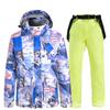 Korean Style Winter Ski Suit: Warm, Thickened Set for Men & Women