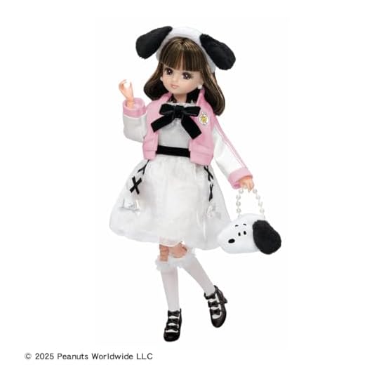 TAKARA TOMY Licca-chan Doll Photogenic Licca PEANUTS 75th Anniversary Snoopy Style