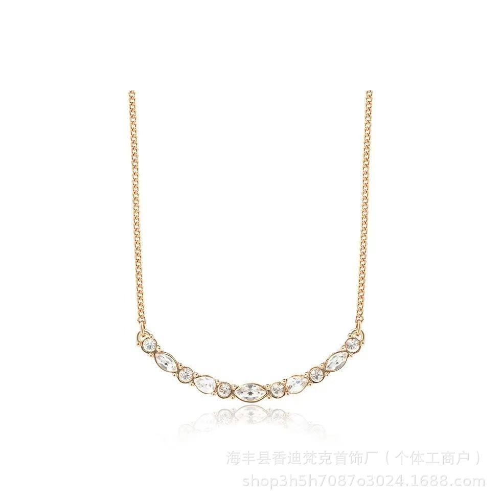 Ji Family Women's High-Quality Heart and Nile Tears Necklace