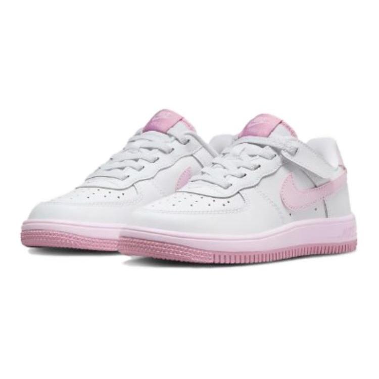 (PS) Nike Force 1 Low EasyOn 'Blanc Rose Élémentaire Mousse Rose' Enfant FN0237-100