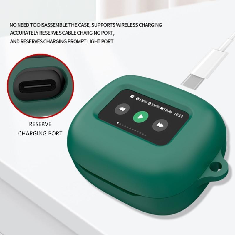Case Cover Silicone Protective Skin for Live Beam 3 Earphones Charging Box Protective Earphone Case Cover