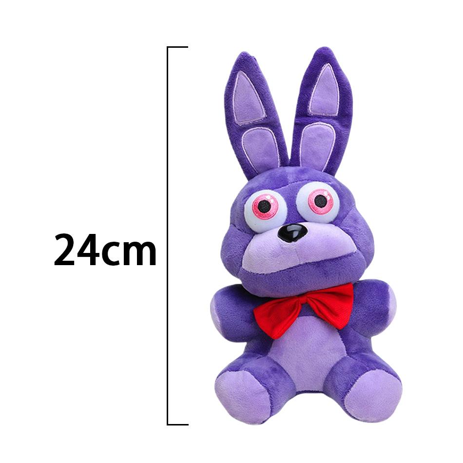 New Hot Freddy Fnaf Cute Plush Toys Doll Bonnie Bear Foxy Cartoon Stuffed Doll Freddy Toys For Children Fans Gifts