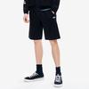 Fila Solid Color Letter Logo Casual Simple Sports Knit Five-Point Shorts Men Shorts Black F11M228607FBK