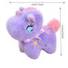Cute Unicorn Plush Keychains Cartoon Animal Unicorn Plush Doll Kawaii Plushie Pendant Creative Bag Decoration Birthday Gift