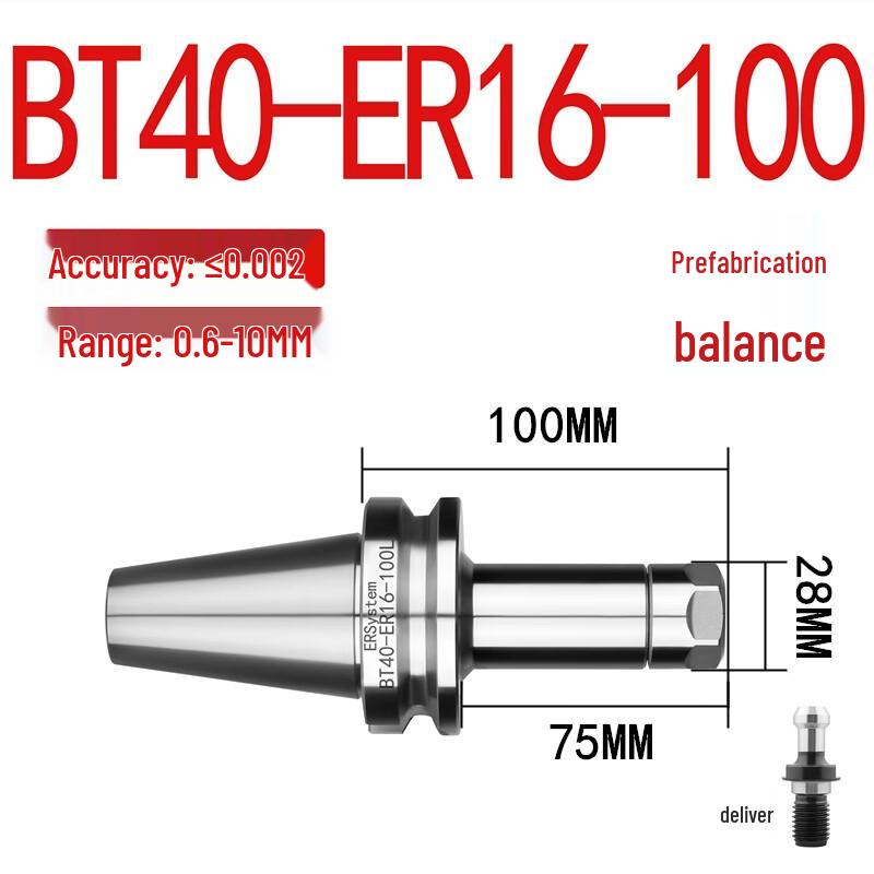 Juluo BT40ER High Precision CNC Tool Holder