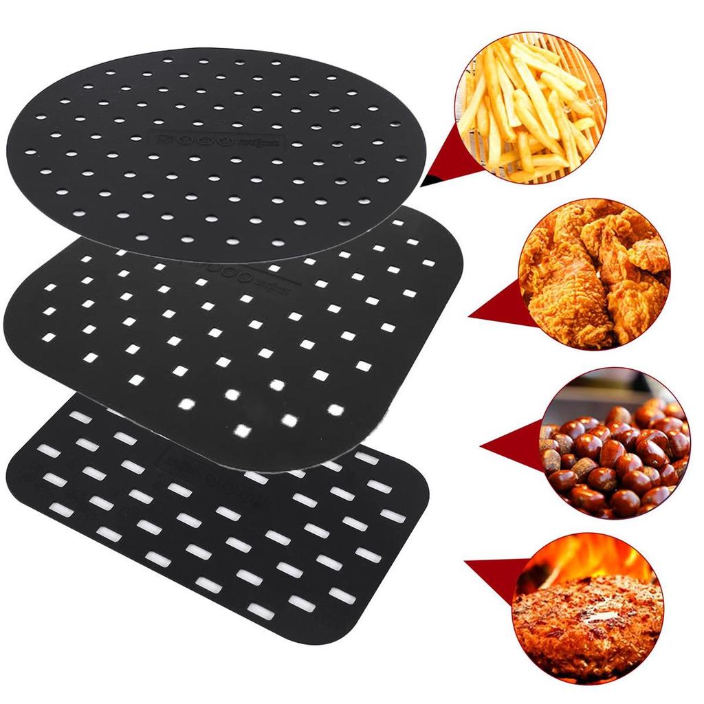 High-Temperature Resistant Silicone Baking and Air Fryer Mat