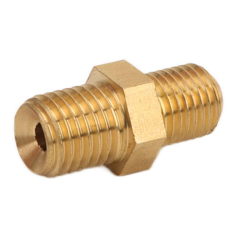 Oil Feed Restrictor Fitting Corrosion Resistant Turbo Oil Feed Fitting AN4 M12x1.5mm Prevent Oil Leakage Brass for Car