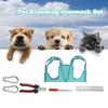 Adjustable Strap Nail Trimming Sling Blue Tone Large Dog Grooming Sling  Claw Trimming Work