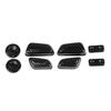Carbon Fiber Style Front Seat Adjustment Button Cover Trims For Toyota Tundra