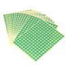 2880Pc Self Adhesive Labels 10mm QC PASS 01-12 Round Stickers Label Tamper Proof Sticker for Quality Control Approvals Inventory