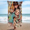 Animation T-Toilet-bound Hanako-kun Microfiber Beach Towel Mountain Climbing Yoga Beach Swimming Running Absorbent Soft Towel