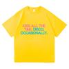 Kiss All The Time. Disco Occasionally T Shirts 100% Cotton Short Sleeve Prevalent Streetwear T-shirts High Quality Tees Shirts