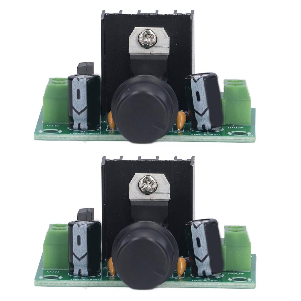 2Pcs XHM197 Voltage Regulator Plate LM317 Linear Module Sensor AC DCDC Large Heat Dissipation