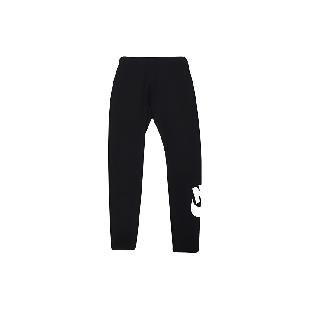 Nike Logo Print Slim Fit Sports Pants Women Pants Black AT5447-010