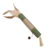 Cat Catnip Chew Stick Toy with Jute Rope Bite Resistant Cat Feather Teething Toy Pet Teeth Cleaning Interactive Boredom