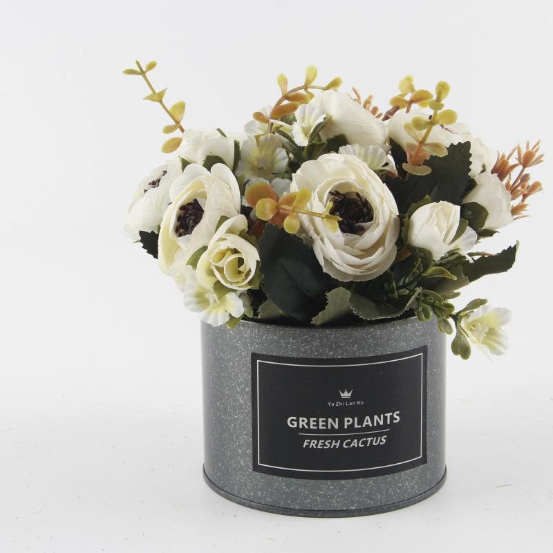 European Fake Artificial Flower Mini Bonsai Party Home Hotel Wedding Office Garden Decoration