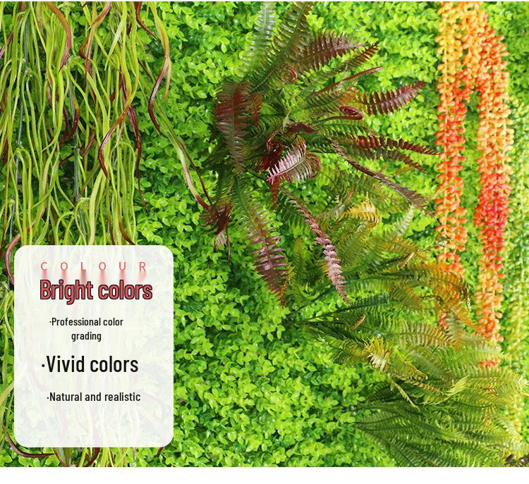 3D Bionic Plant Wall Decor - Indoor/Outdoor Artificial Greenery & Flowers