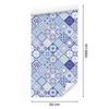 Wallpaper Imitation mosaic tiles and pattern for living room and bedroom 50x1000