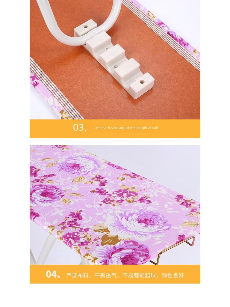 Foldable and Stable Home Ironing Board - Large and Long Design