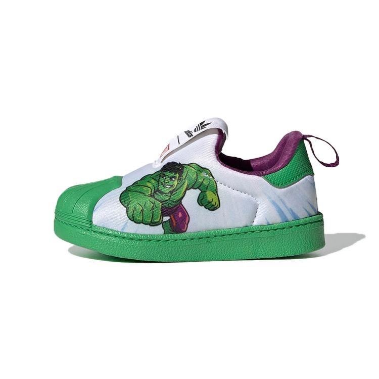 (TD) adidas Marvel x Superstar 360 Hulk Baby FY2509 EU 22