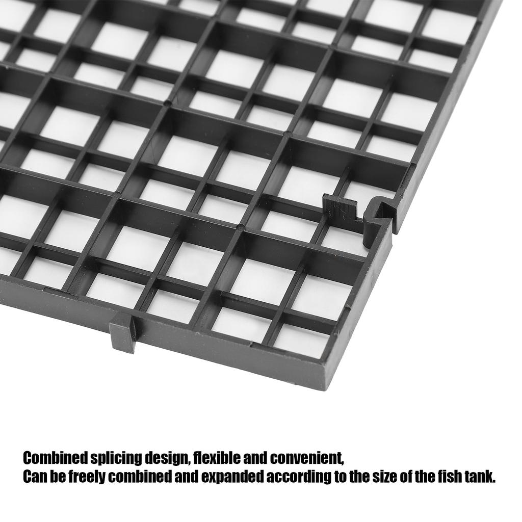 6Pcs Aquarium Fish   Isolation Bottom Filter Grid Plate Dividers Crate Cutting Splicing