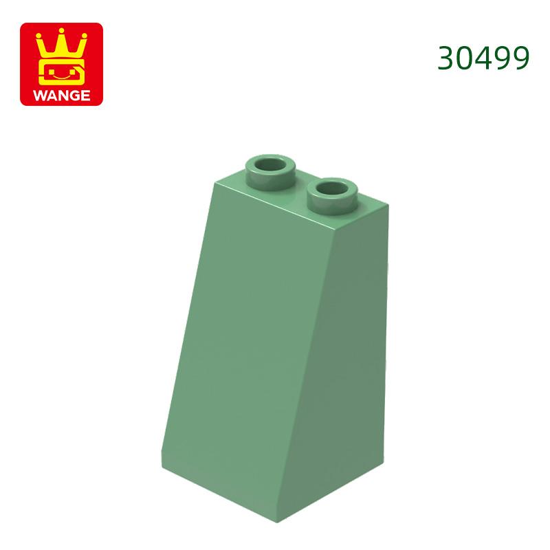 Non-Toxic 34Pcs/Lot 30499 2X2X3 Slope Building Block Moc Accessories Compatible With Brick Diy Construction Children Toys Gift Box