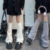 1 Pair Winter Woman Dress Sock Soft Elastic Socks Japanese Style Foot Leg Warmer Stocking Dressing Accessory Casual Party