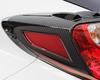 Onami Toyota Tail Lamp Taillight Decorative Exterior Custom Set Fiber for C-HR Garnish, Cover, Frame, Parts, Accessories, ABS, 4-Piece (Carbon Style)