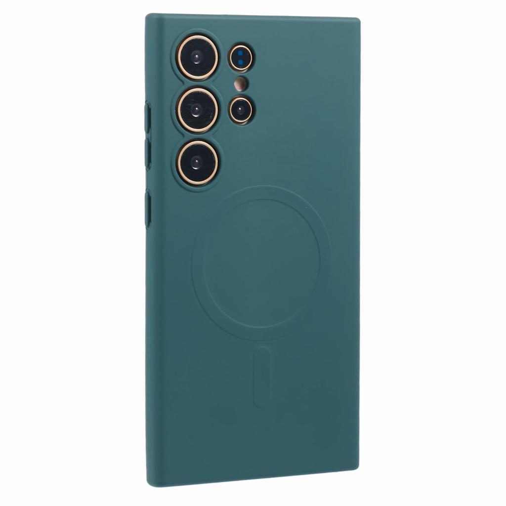 For Samsung Galaxy S24 Ultra Case Shockproof TPU Phone Cover Compatible with MagSafe