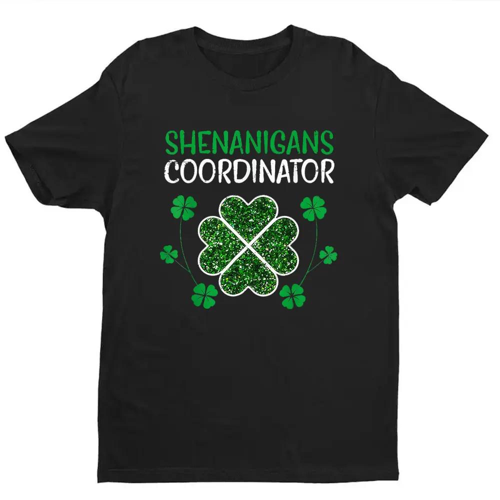 Shenanigans Coordinator Shamrock St Patricks Day T-shirt M