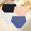 4Pcs Mommy underwear Panty Cotton Briefs Women Seamless Panties Maternity Panties Breath Underwear Female Soft Lingerie