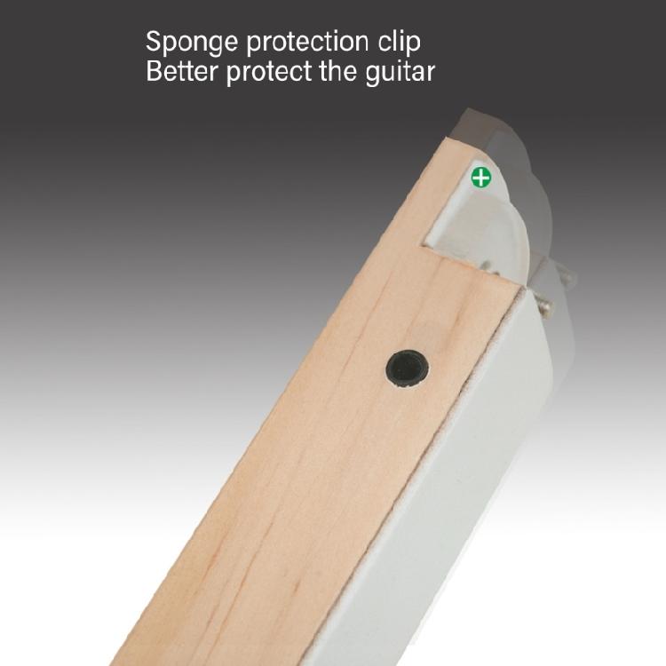 Guitar Bass Pickup Amplifier, Guitar Soundhole Wood Pickups with 6.35mm Jacks