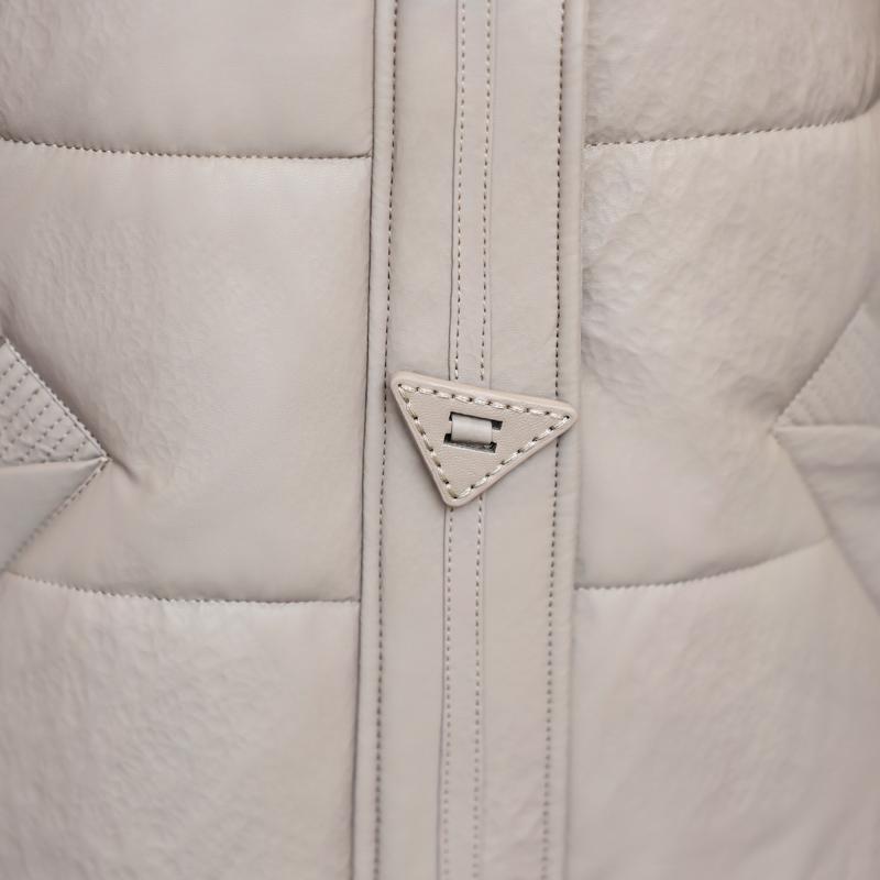 Middle Age Woman Winter Long Faux Sheepskin Coats Elegant Thick Warm Winter Parkas Female Leather Jacket