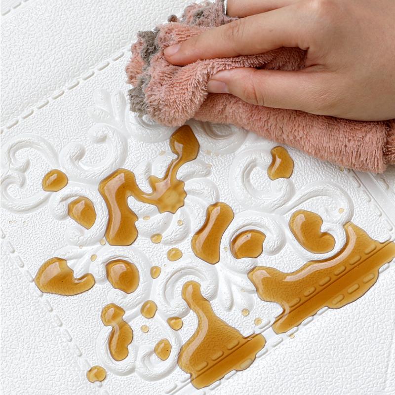 35*35cm 3D Waterproof Self-Adhesive Foam Wall Stickers