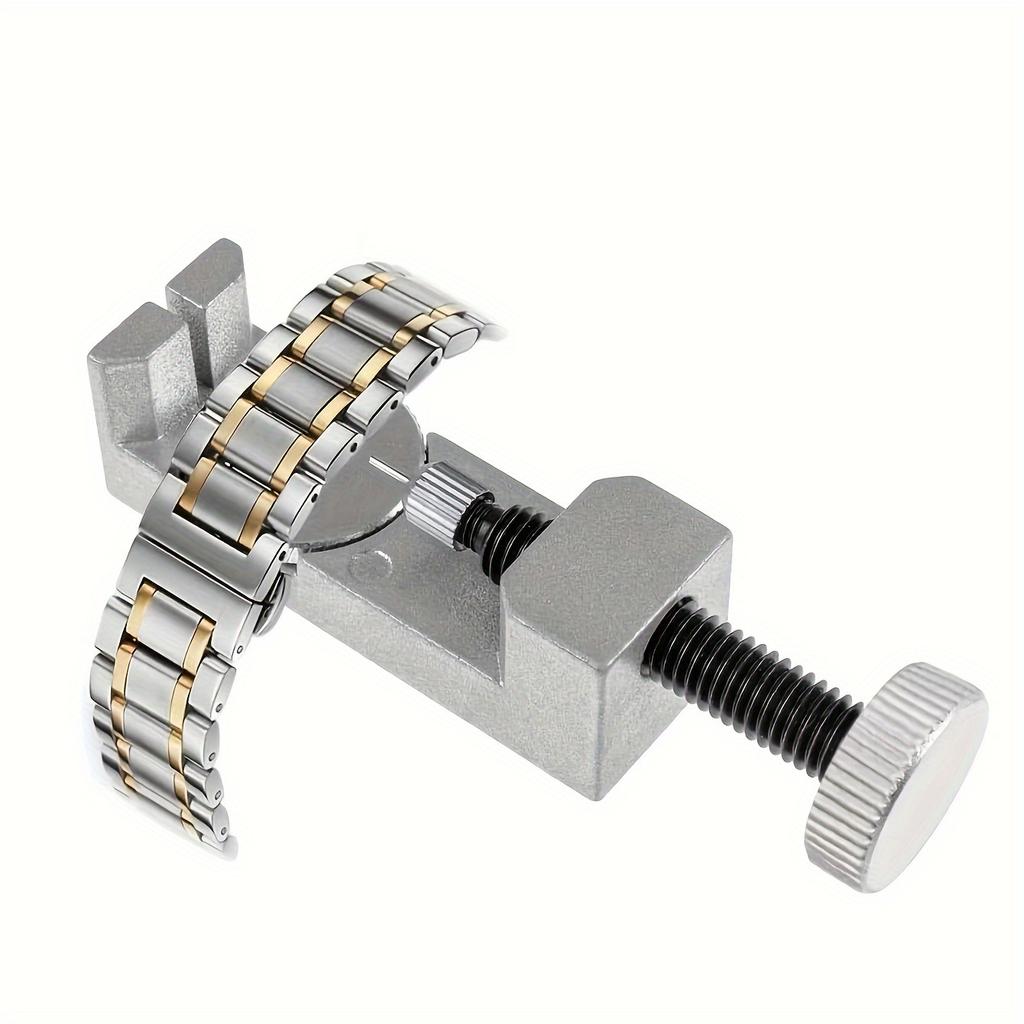 1ks Mini nástroj na opravu hodinek, Seřizovač hodinek, Plastový mechanismus hodinek, Seřizovač řemínku hodinek, Změna délky