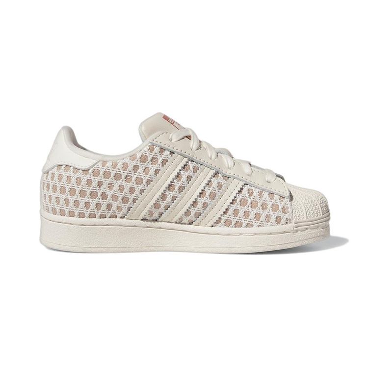 Adidas Ivy Park x Superstar Little Kid Ivytopia Kids Sneakers Cream Off-White Magic-Earth HP9537