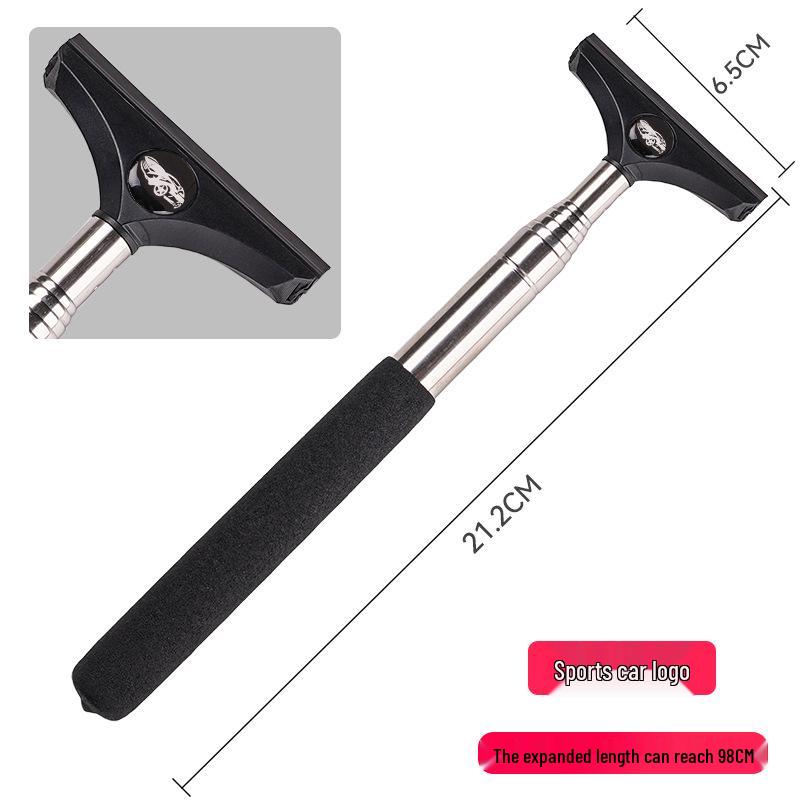 Retractable Rainproof Rearview Mirror Wiper: Anti-Fog and Water Removal Artifact