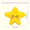 Plastic Star Shape Toothbrush Holder Bathroom Storage Organizer