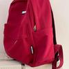 2024 Minimalist Solid Color Backpack for Girls & Women - Junior High, High School, College
