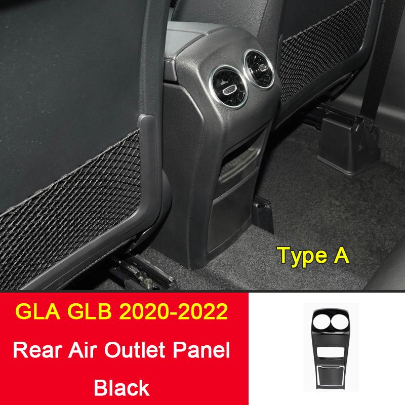 Car Rear Air Conditioner Vent Outlet Panel Cover Frame For Mercedes Benz A C E Class GLA GLB GLC W205 W213 X254 Auto Accessory