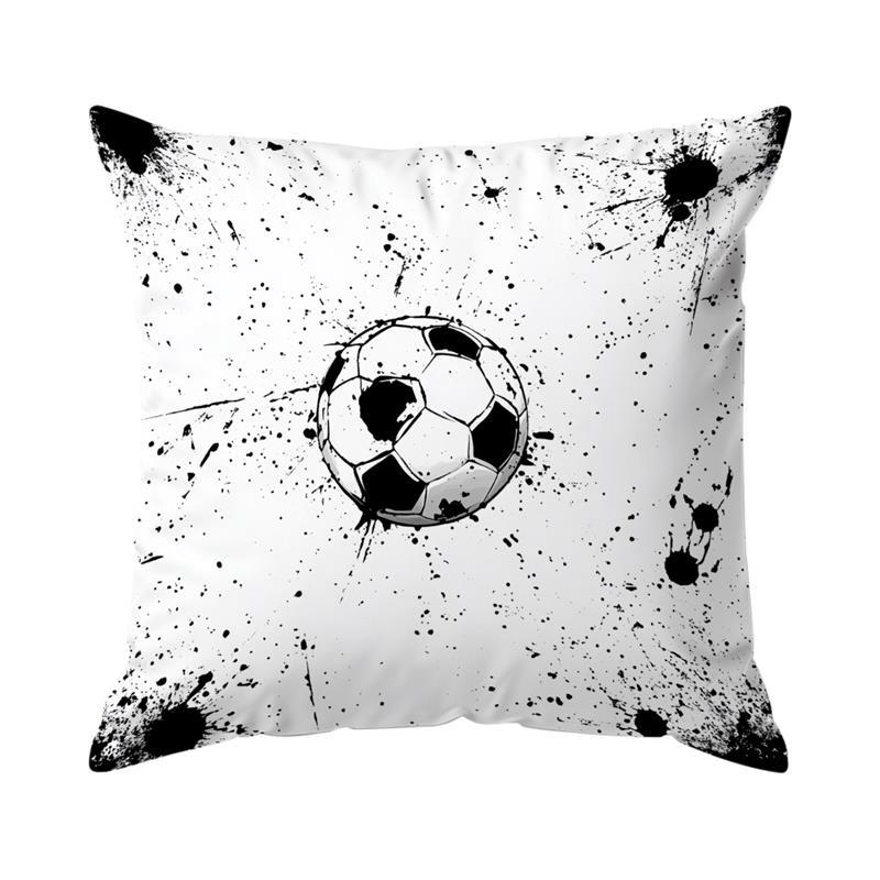 Football Soccer Cushions Pillowcase Printed Polyester 45X45Cm Throw Pillow Cover Decorative Sofa Cushion Pillowslip Home Decor