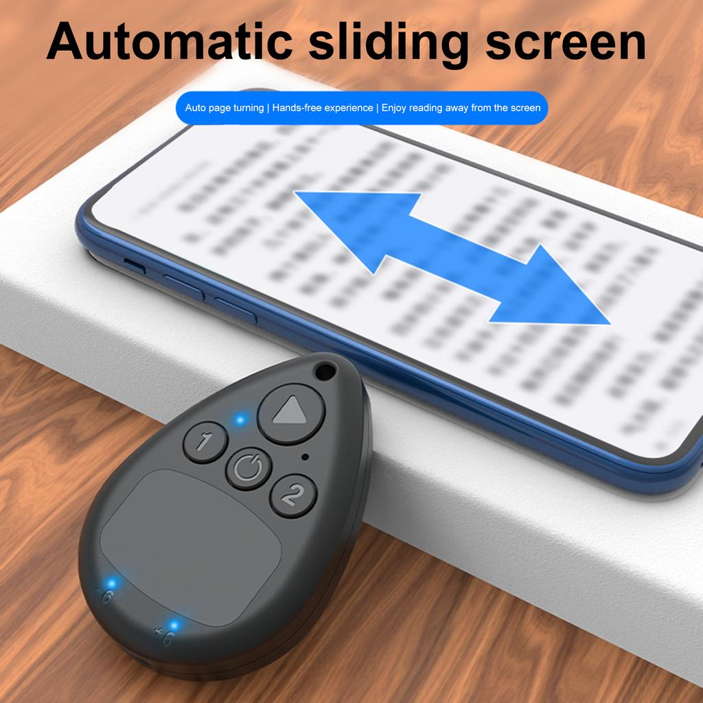 Wireless Auto Clicker with Battery Hands Free Silent & Adjustable Speed Finger Clicker Phone Automatic Clicker for Smartphones