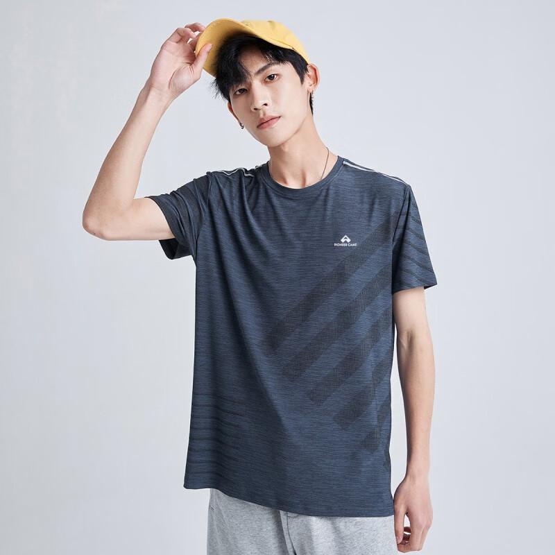 Men s Round Neck Short Sleeve Outdoor Sports T-Shirt M
