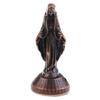 Madonna Virgin Mary Statue Alloy Bronze Decorative Sculpture Christian Ornament for Car Chapel House
