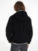 Демисезонная куртка Tommy Hilfiger Sherpa-Jacke Label-Patch schwarz