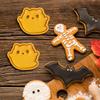 Halloween cute ghost cat cookie baking tools fondant cutting molds Kitchen Embossing Animal Moulds for Bakery Dough Cheese