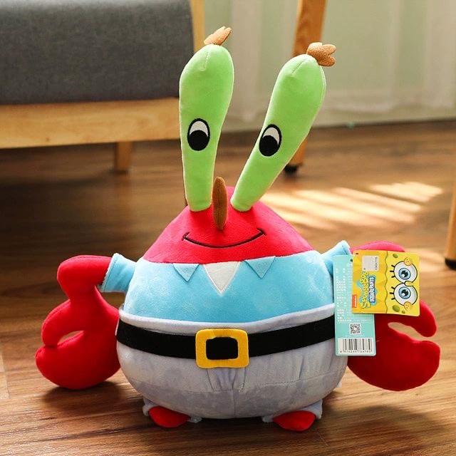 Genuine Bee Pot Spongebob Doll Plush Toys Cute Big Star Pillow Dolls Children'S Birthday Christmas Gifts.