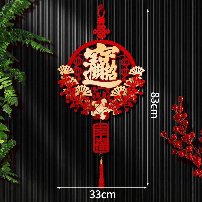 Chinese New Year Couplets Chinese New Year Decorations  Year Of The Horse Lunar New Year Wall Hanging Ornament