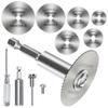 Long Shank Steel Saw Blades Short Shank HSS Saw Blade Rotary Tool Cutting Discs  Power Tool Use