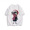 Popular Anime Demon Slayer Print 100% Pure Cotton Short Sleeved Summer Men's Outdoor Casual Fashion Comfortable Streetwear